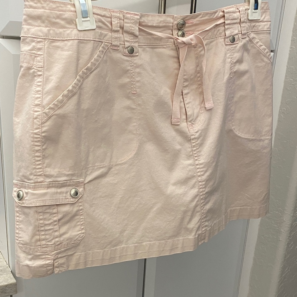 Gloria Vanderbilt Blush Pink Skirt